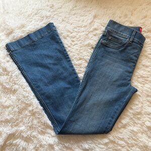 SPANX Blue Flare & Wide Leg Jeans